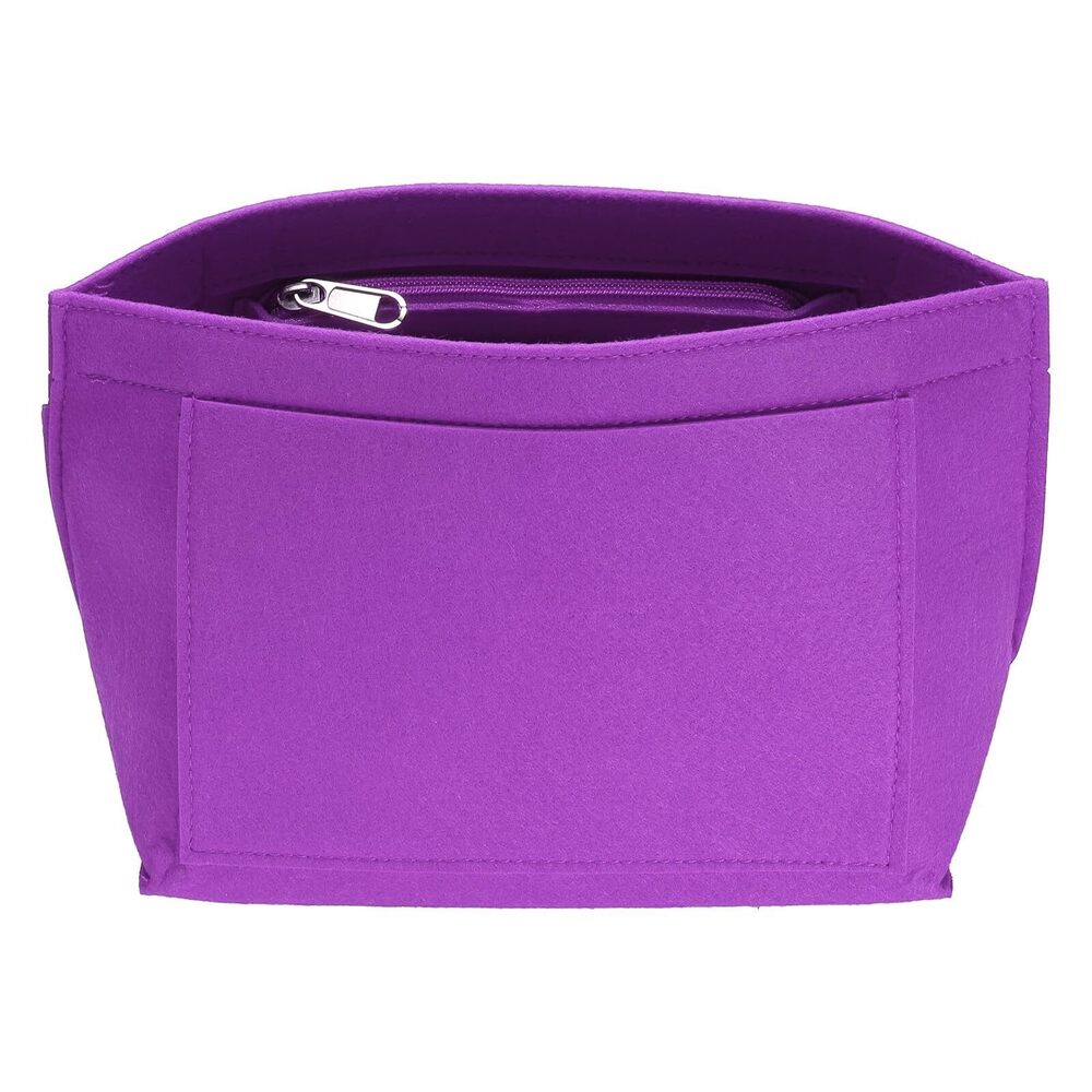 5330 Purse Organizer Insert, Small Felt Handbag Organizer Bag Storage &